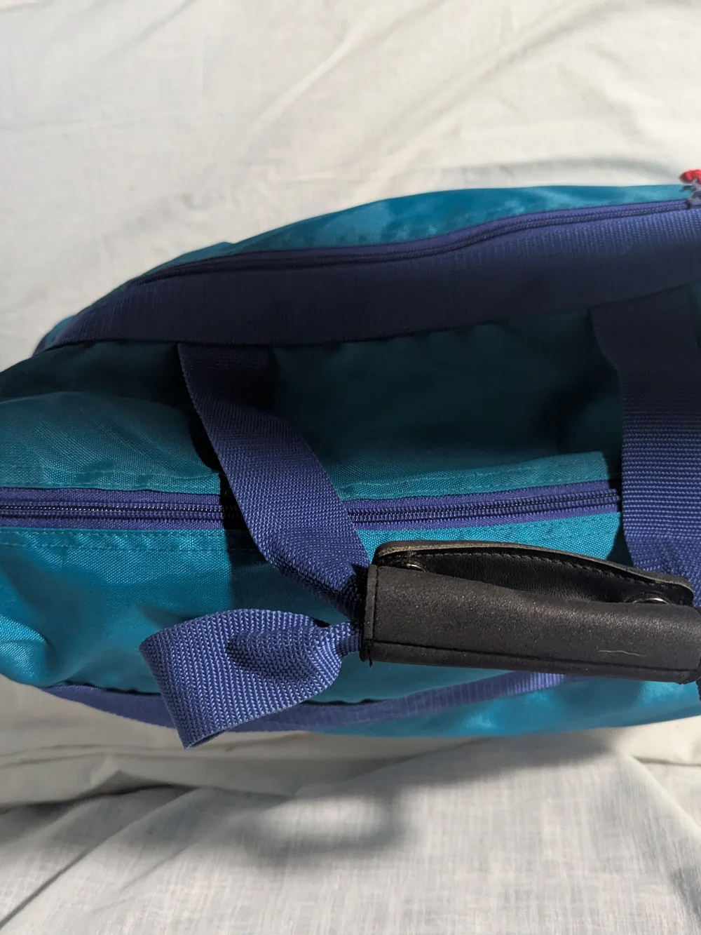 FILA Teal Blue Duffle Bag Travel Carry-on Day Tripper Athletic